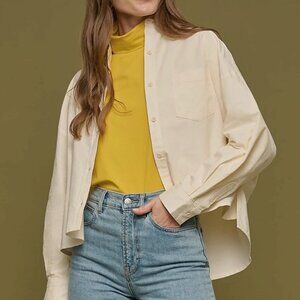 Tradlands Box Button Up, Birch NWT